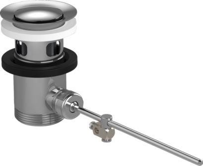 क्रोम ब्लैक अपशिष्ट सेट पॉप अप के लिए बेसिन मिक्सर और Bidet मिक्सर सफेद