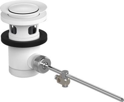 क्रोम ब्लैक अपशिष्ट सेट पॉप अप के लिए बेसिन मिक्सर और Bidet मिक्सर सफेद