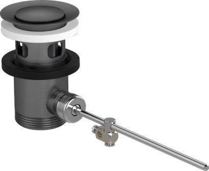 क्रोम ब्लैक अपशिष्ट सेट पॉप अप के लिए बेसिन मिक्सर और Bidet मिक्सर सफेद