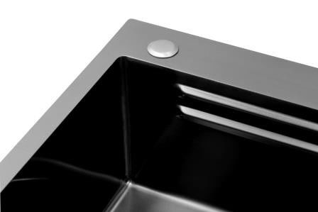 कस्टम आकार नैनो कोटिंग रसोई सिंक हस्तनिर्मित आउटडोर स्टेनलेस स्टील सिंक