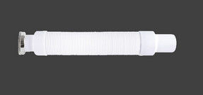 प्लास्टिक कार्डन दूरबीन WC पाइप कनेक्टर 1 - 1 / 2in X 40 मिमी पैन कनेक्टर लचीला