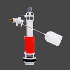 इनलेट 3/8 इंच छिपा हुआ मूत्र सिस्टर्न निचला स्तर सिस्टर्न शौचालय फ्लश हैंडल शैली