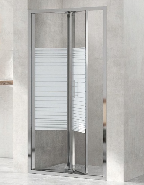 900 मिमी क्रिस्टल क्लियर शॉवर क्यूबिकल्स फोल्डिंग स्लाइड डोर 900 X 900 शॉवर कैबिनेट